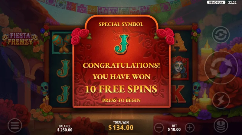Fiesta Frenzy - Free Spins með stækkandi táknum
